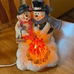 Snowman Holiday Decoration with LED Light